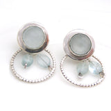 Blue Topaz Earrings