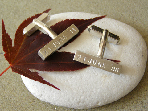 Chunky Bar Cuff Links