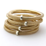 9ct Yellow & White Gold Fold Rings