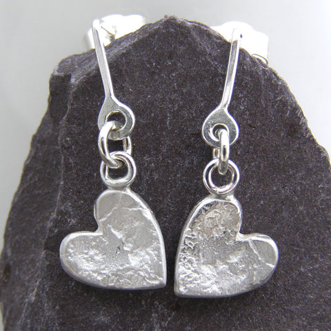 Heart Drop Earrings