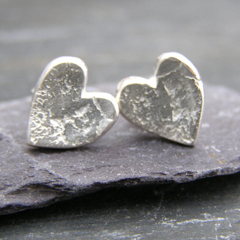 Heart Stud Earrings