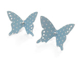 Large Aluminium Butterfly Studs