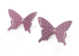 Large Aluminium Butterfly Studs