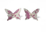 Large Aluminium Butterfly Studs