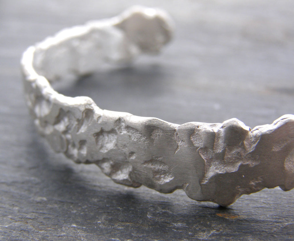 Sterling Silver 'Melt Me' Bangle
