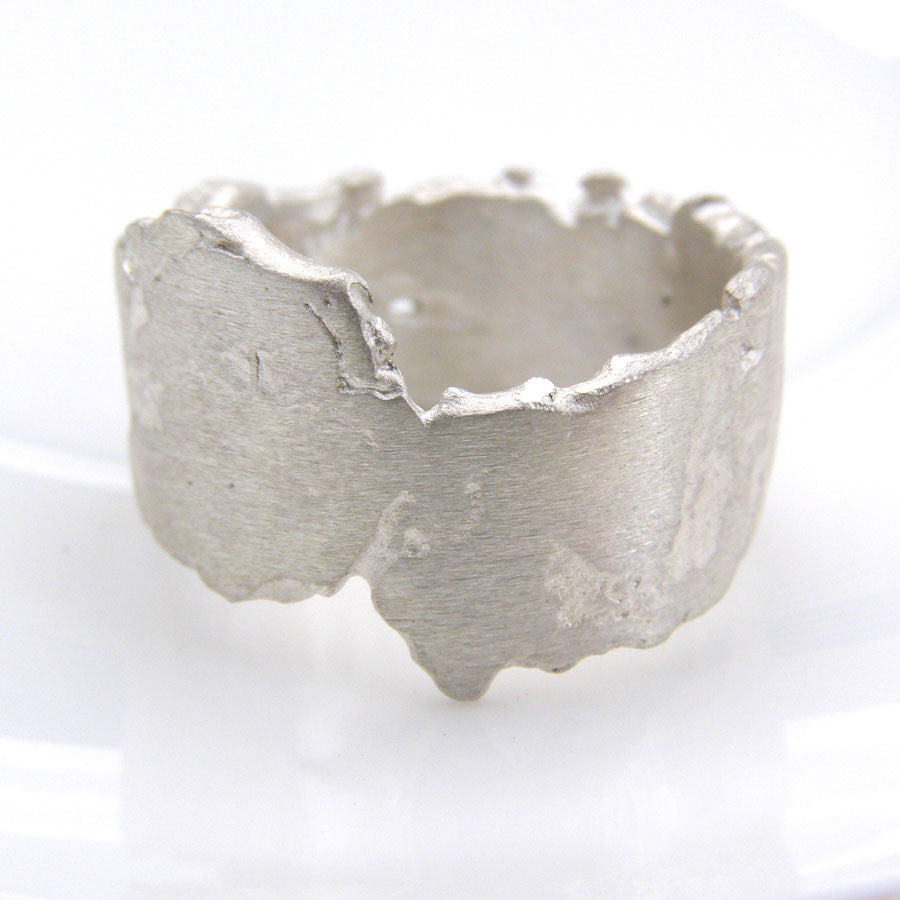 Sterling Silver 'Melt Me' Ring