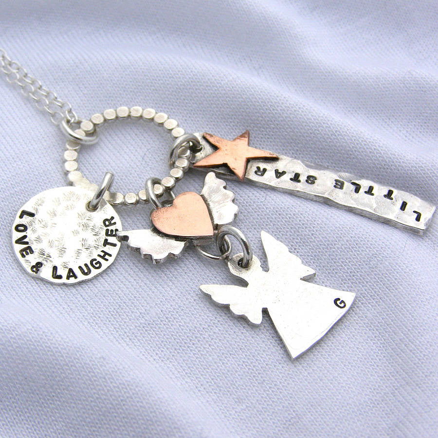 Silver Pick 'n' Mix Charm Necklace