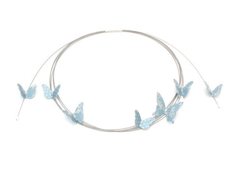 7 Butterflies Necklace