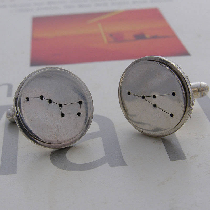 Silver Constellation Cufflinks