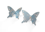 Large Aluminium Butterfly Studs