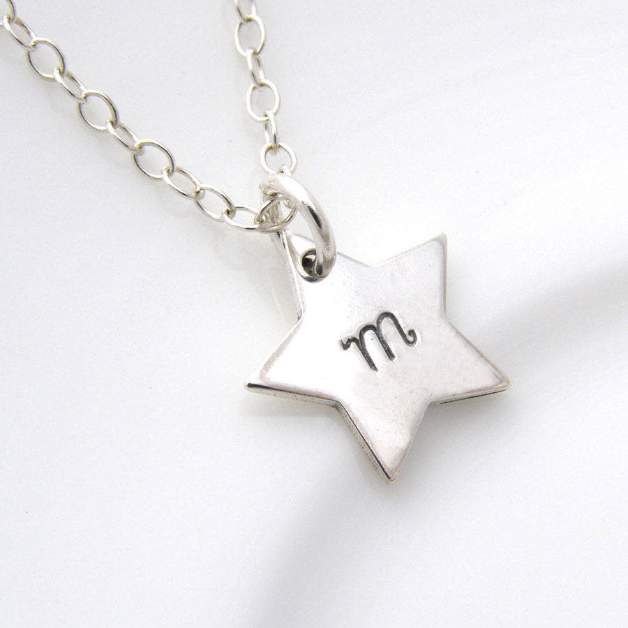 Personalised Star Pendant