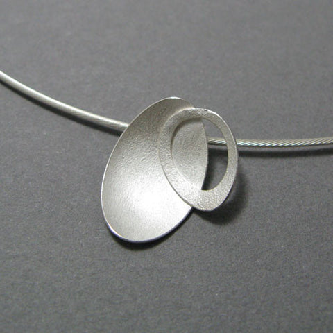 Oval Petal Pendant