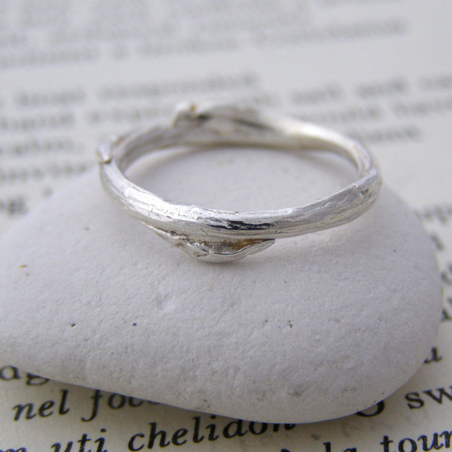 Silver Willow Ring