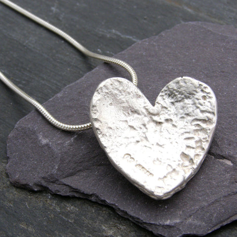 Sterling Silver Heart Pendant