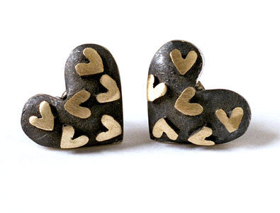 Oxidised Silver Earrings