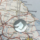 Personalised Coastline Pendant