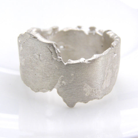Sterling Silver 'Melt Me' Ring