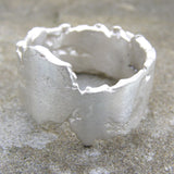Sterling Silver 'Melt Me' Ring