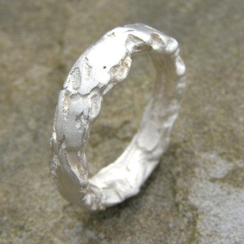 Sterling Silver 'Melt Me' Ring (2)