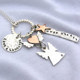 Silver Pick 'n' Mix Charm Necklace