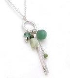 Silver Personalised Bar Charm Pendant