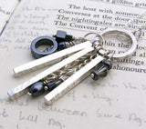Silver Personalised Bar Charm Pendant