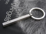 Personalised Sterling Silver Key Ring