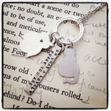 Personalised Owl And Pussy Cat Necklace
