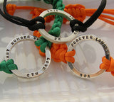 Personalised Circle Bracelet