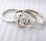 Personalised Horse Shoe Stacking Ring