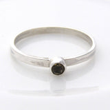 Personalised Silver Stacking Ring
