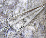 Personalised Slender Silver Bars