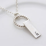 Personalised Tag Pendant