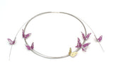 7 Butterflies Necklace