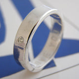 Silver Personalised Ring