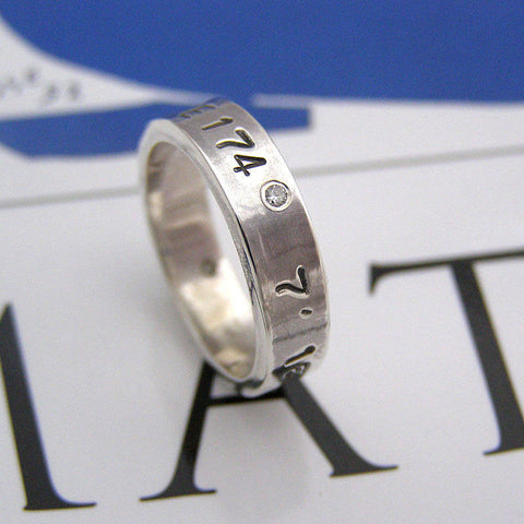 Silver Personalised Ring