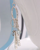 Silver Personalised Bar Charm Pendant