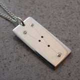 Star Sign Silver Pendant