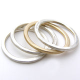 Silver & 9ct Gold Pick and Mix Rings