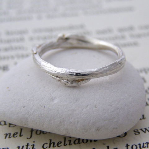 Silver Willow Ring