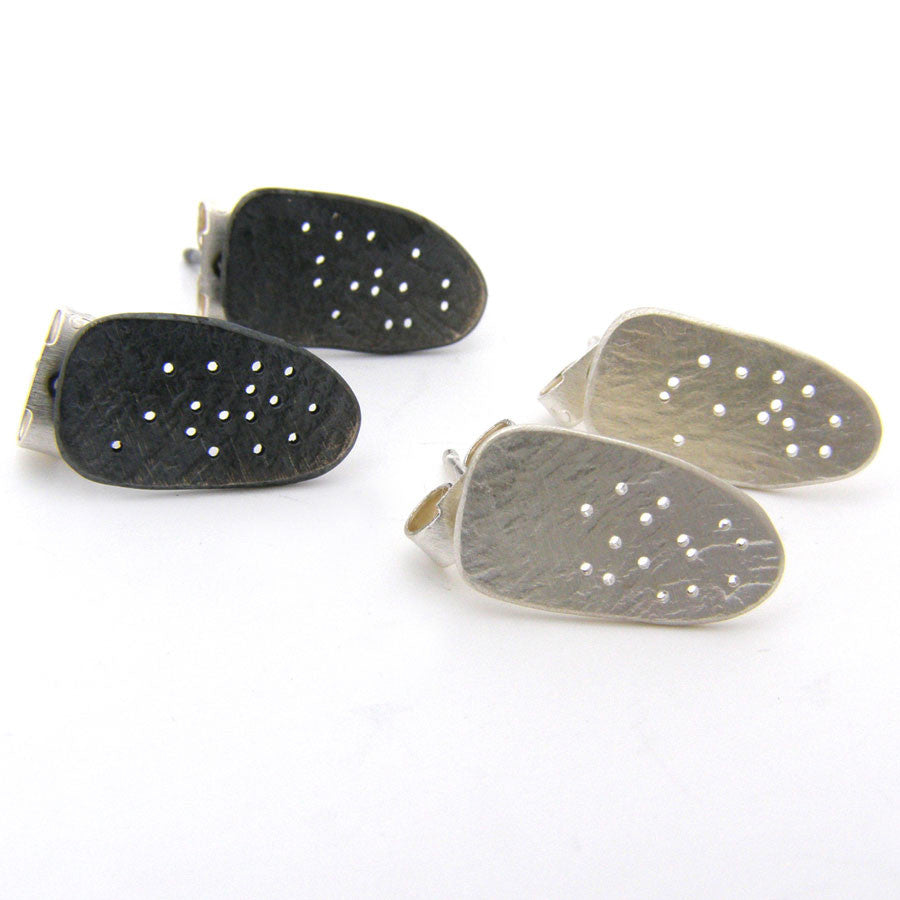 Silver Lacey Earrings