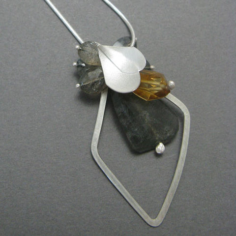 Snow Petal Pendant