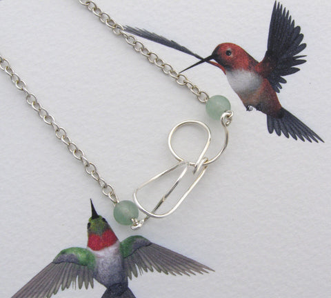 Silver Botanics Vine Necklace